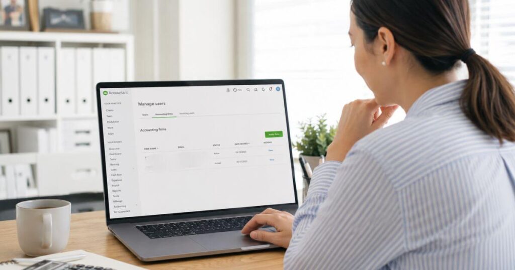 How to invite accountant to QuickBooks Online